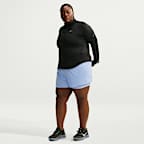 Nike Swift Women's Dri-FIT Mid-Rise 2-in-1 Running Shorts (Plus